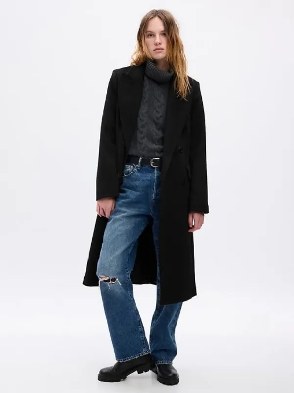 Double-Breasted Chesterfield Coat sold by GAP