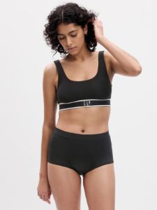 High Rise Satin Bikini Briefs sold by GAP