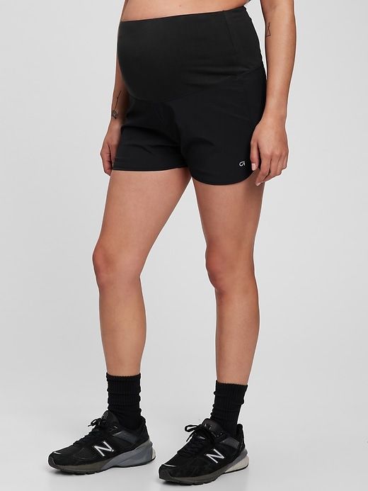 GapFit Maternity Full Panel 3.5" Running Shorts sold by GAP