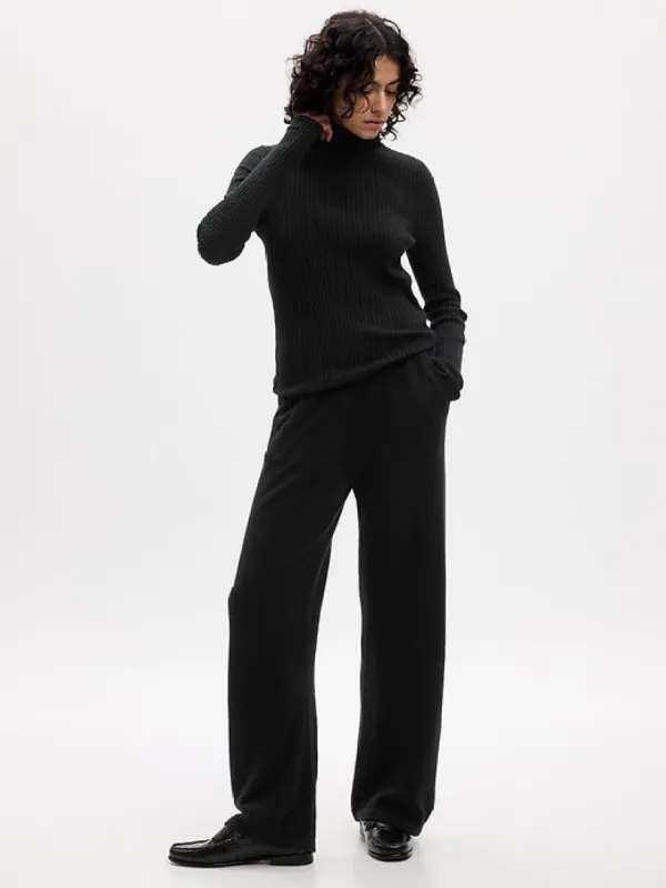 CashSoft Rib Turtleneck Sweater sold by GAP