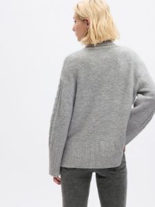 24/7 Split-Hem Cable-Knit Sweater sold by GAP