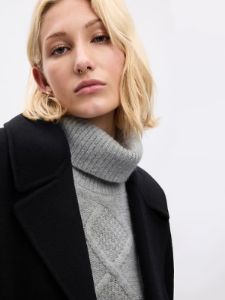 24/7 Split-Hem Cable-Knit Sweater sold by GAP