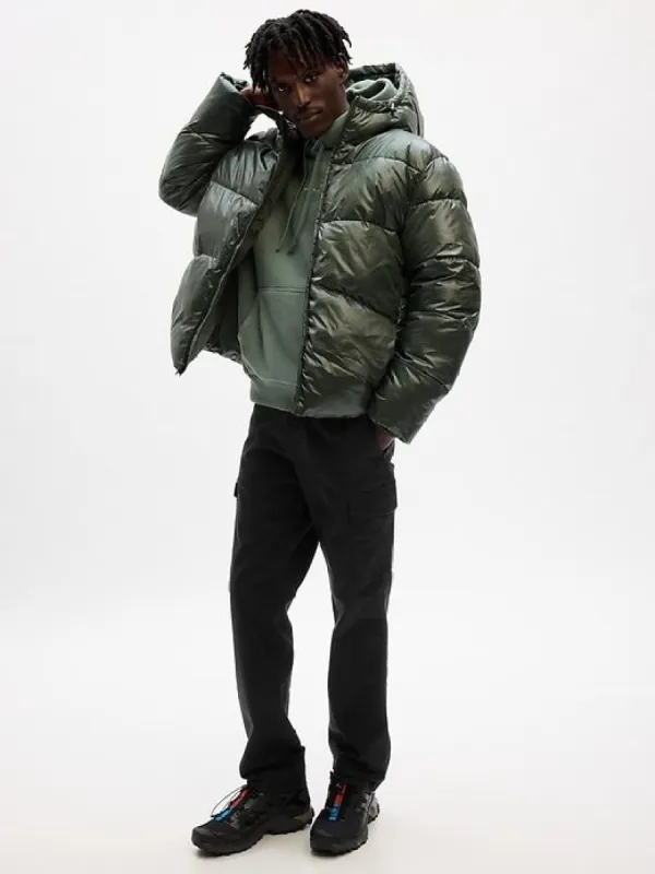 Recycled High Shine Puffer Jacket sold by GAP