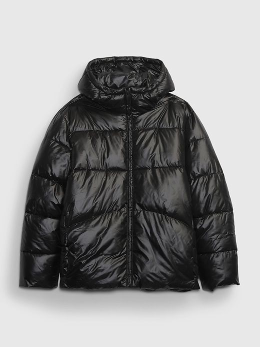 Recycled High Shine Puffer Jacket sold by GAP product image thumbnail 4
