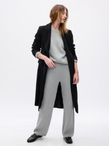 CashSoft Shaker-Stitch Sweater Pants sold by GAP