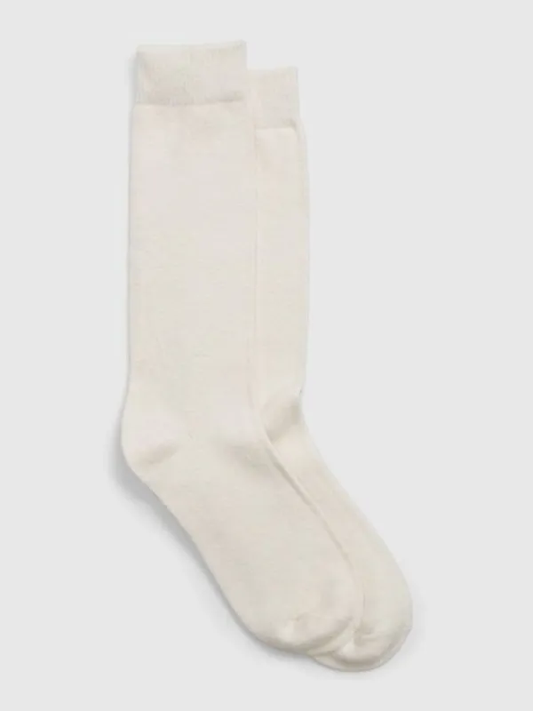 CashSoft Crew Socks sold by GAP