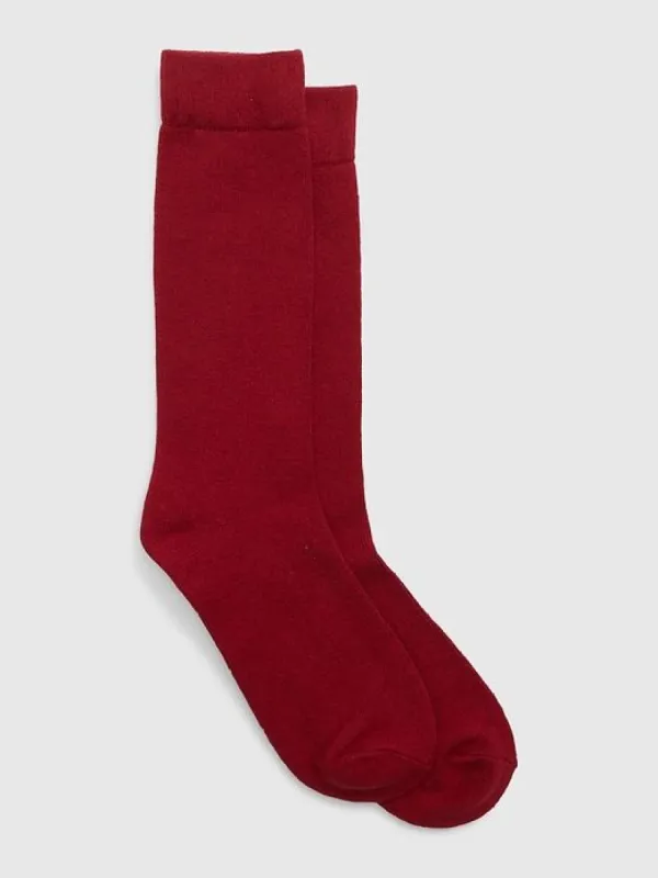 CashSoft Crew Socks sold by GAP