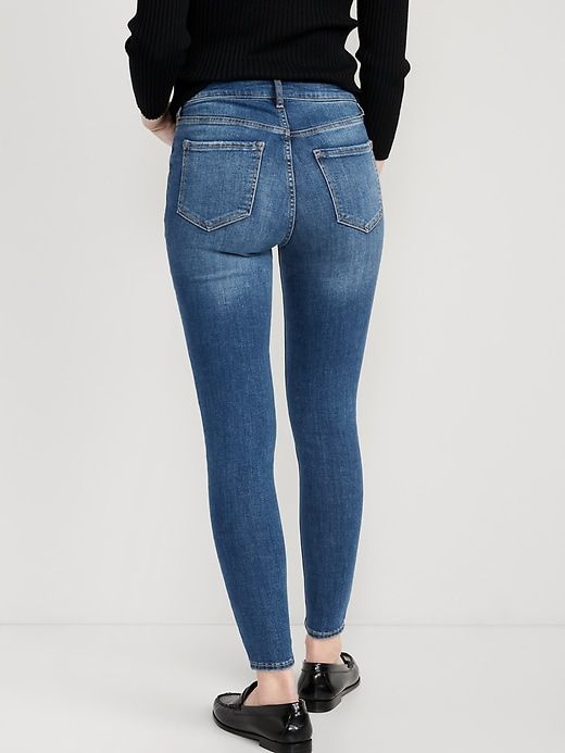 High-Waisted Rockstar Super-Skinny Jeans sold by GAP product image thumbnail 2