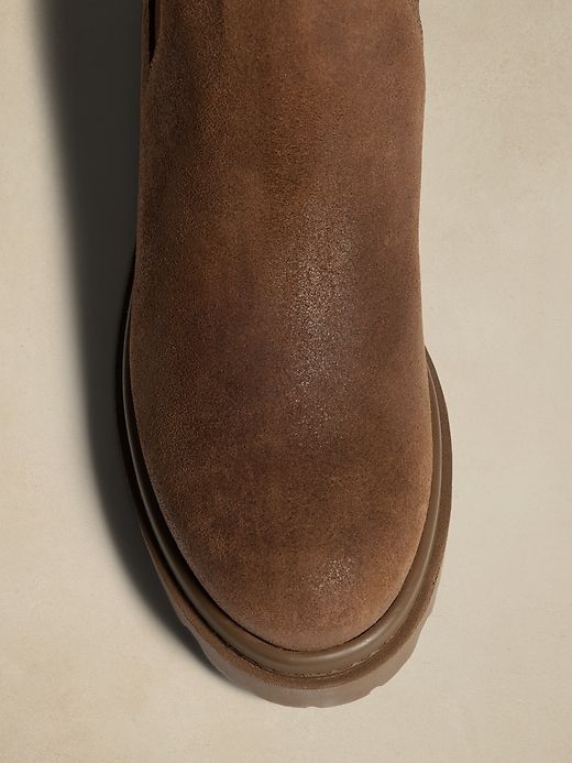Hudson Suede Chelsea Boot sold by Banana Republic product image thumbnail 3