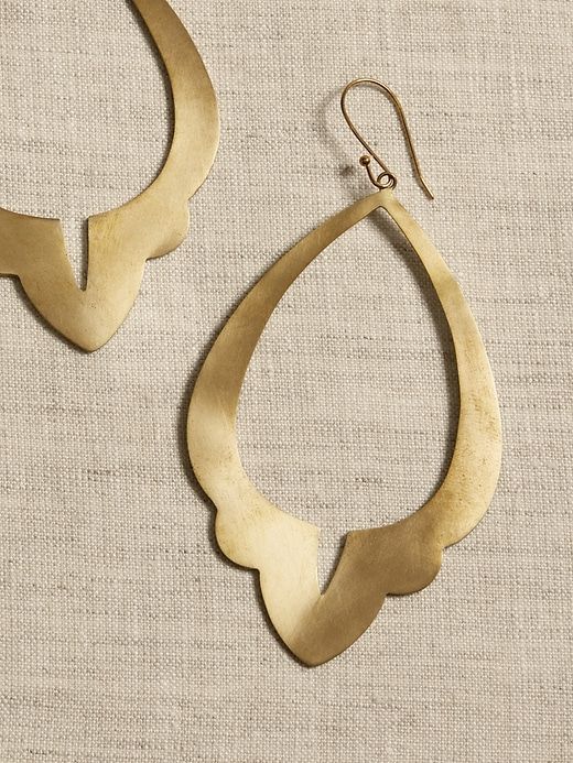 Asha Statement Earrings | Aureus + Argent sold by Banana Republic