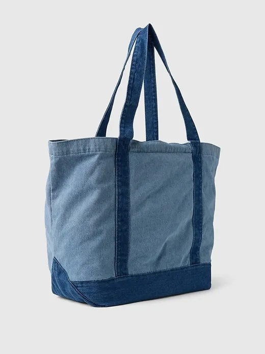 Gap Logo Denim Strap Tote Bag sold by GAP product image thumbnail 2