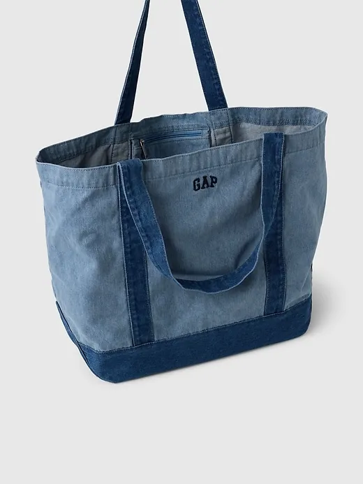 Gap Logo Denim Strap Tote Bag sold by GAP product image thumbnail 3