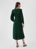 Satin Empire Midi Dress sold by GAP