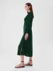 Satin Empire Midi Dress sold by GAP