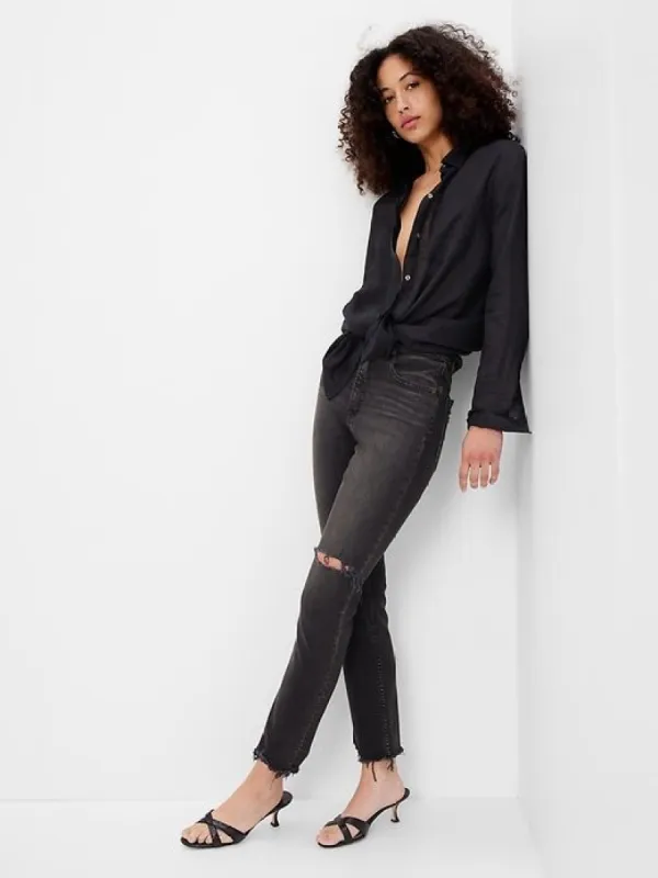 High Rise Vintage Slim Jeans sold by GAP