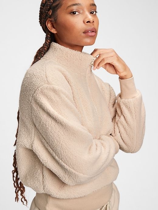 Sherpa Half-Zip sold by GAP