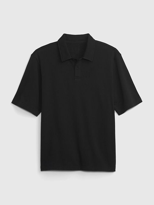 French Terry Polo Shirt sold by GAP product image thumbnail 4