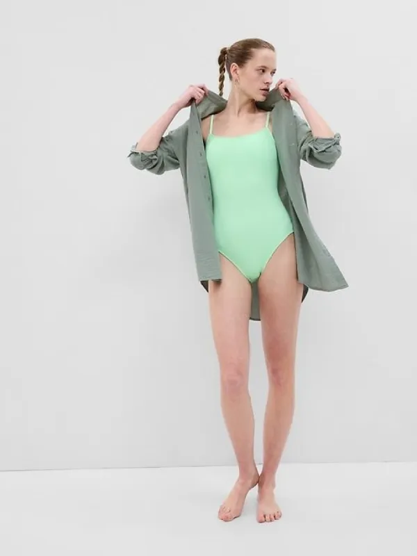 Crinkle Gauze Weekend Tunic sold by GAP