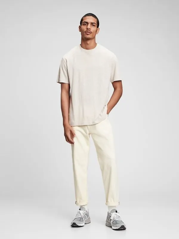 Vintage Cropped Straight Jeans with Washwell sold by GAP