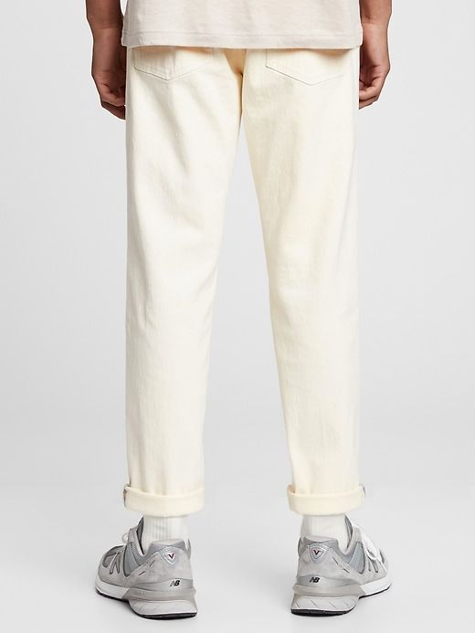 Vintage Cropped Straight Jeans with Washwell sold by GAP product image thumbnail 2