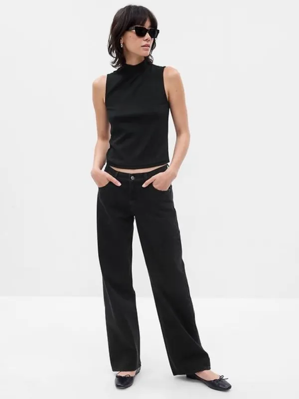 Low Rise Stride Wide-Leg Jeans sold by GAP