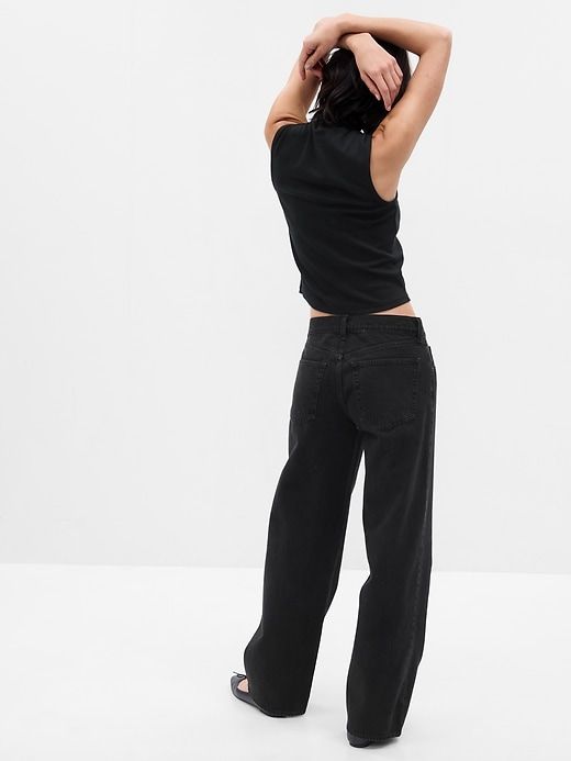 Low Rise Stride Wide-Leg Jeans sold by GAP product image thumbnail 2