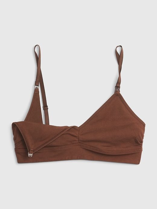Maternity Stretch Cotton Nursing Bralette sold by GAP product image thumbnail 3