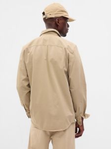 Twill Utility Shirt sold by GAP