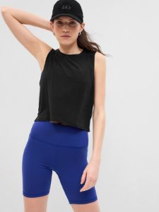 GapFit Breathe Cropped Muscle Tank Top sold by GAP