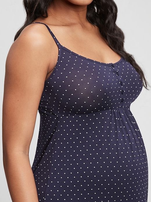 Maternity Modal Sleep Dress sold by GAP product image thumbnail 4