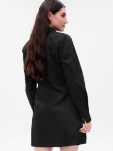 Organic Cotton Ruched Mini Shirtdress sold by GAP