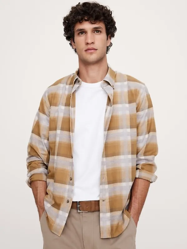 Cotton Flannel Shirt sold by Banana Republic