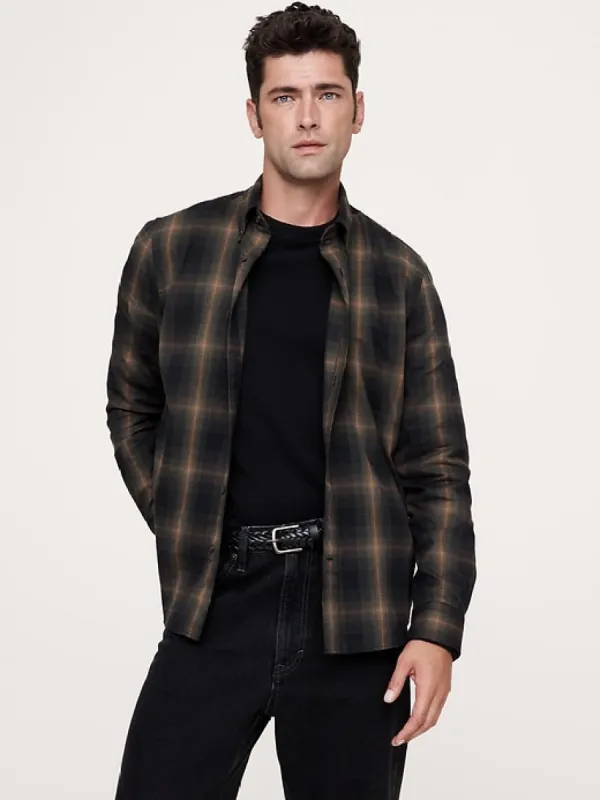 Cotton Flannel Shirt sold by Banana Republic