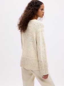 24/7 Split-Hem Confetti Sweater sold by GAP