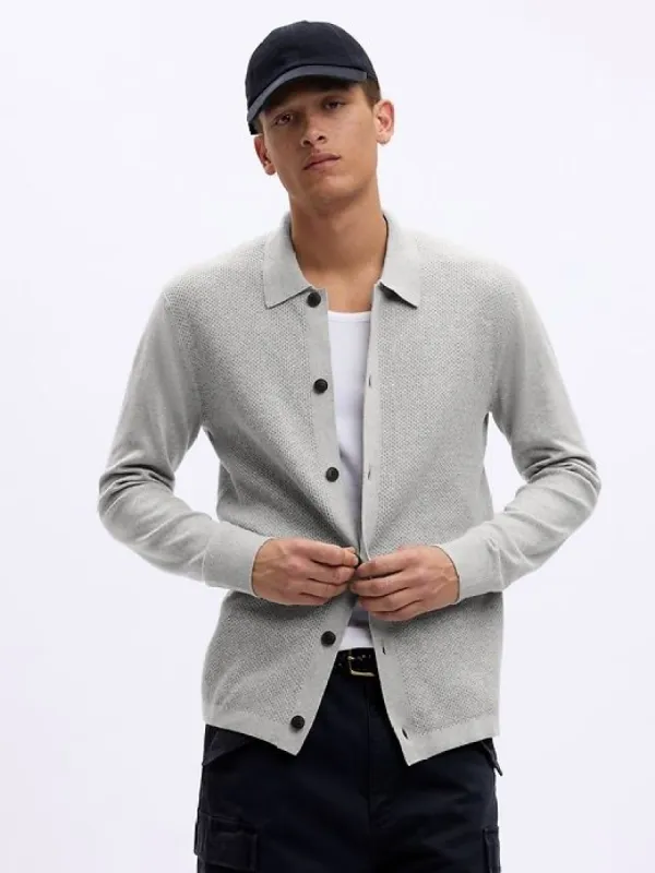 Textured Sweater Cardigan sold by GAP