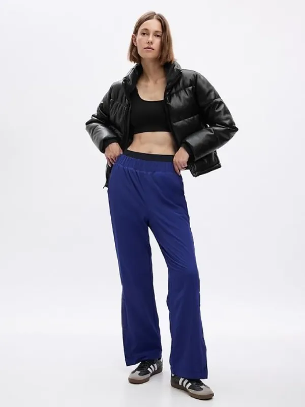 GapFit Snap-Hem Fleece-Lined Sweatpants sold by GAP