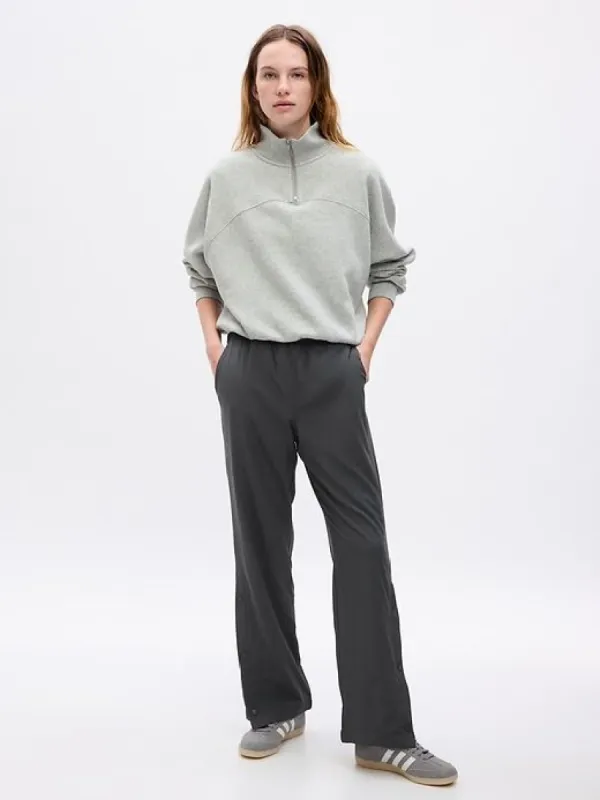 GapFit Snap-Hem Fleece-Lined Sweatpants sold by GAP