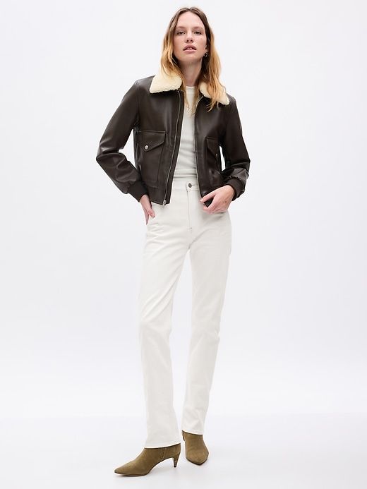 High Rise '90s Straight Jeans sold by GAP