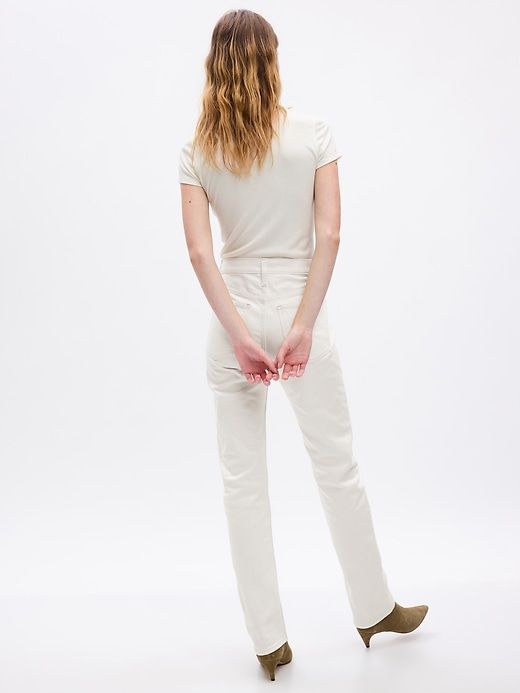 High Rise '90s Straight Jeans sold by GAP product image thumbnail 2