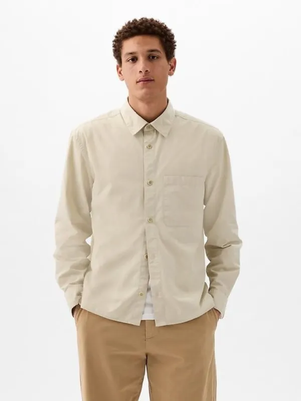 Relaxed Twill Shirt sold by GAP