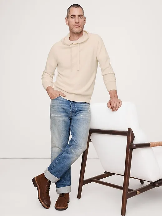 Cashmere Hoodie Sweater sold by Banana Republic