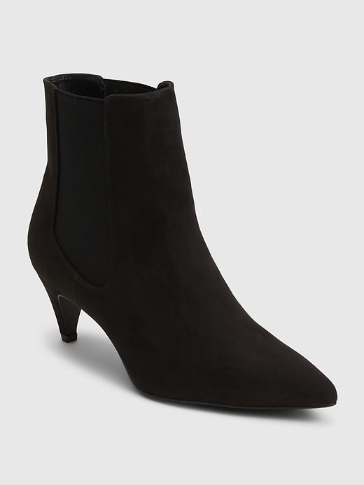 Vegan Suede Pointy Boots sold by GAP
