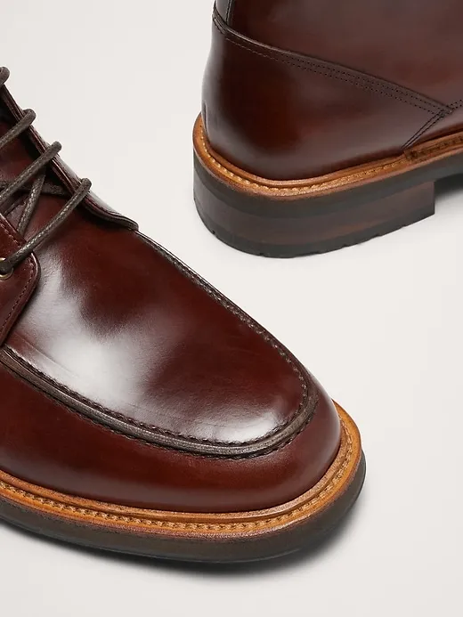 Lace-Up Italian Leather Boot sold by Banana Republic product image thumbnail 5