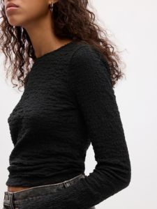 Cropped Pucker T-Shirt sold by GAP