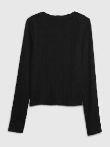 Cropped Pucker T-Shirt sold by GAP