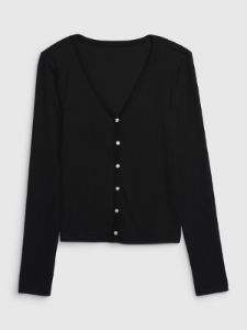 Modern Jewel-Button Cardigan sold by GAP