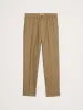 Tapered Italian Flannel Pull-On Pant sold by Banana Republic