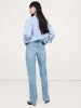 Low-Rise Rigid Straight Jean sold by Banana Republic