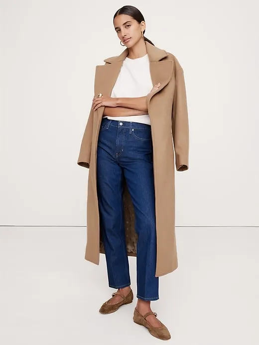 High-Rise Straight Jean sold by Banana Republic