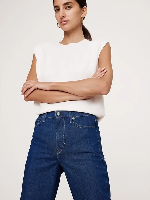 High-Rise Straight Jean sold by Banana Republic product image thumbnail 3